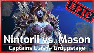 Nintorii vs. Mason - Captains Clash - Heroes of the Storm