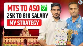 25k से 80k Salary का सफर  MTS to ASO CSS | Bharat Jakhar | Rakesh Yadav Sir | CGL 2024 Interview
