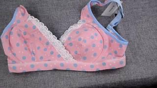 Maternity Bra & Panty Cotton Set | Sizes 34A - 42C