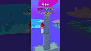 I BEAT this Roblox OBBY in 5 seconds... 