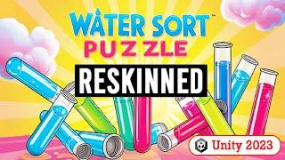 Ready To Publish Reskinned Water Sort Game - Reskin Unity Game