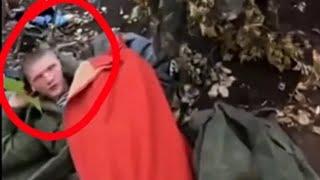 Ukraine War - Ukrainian Soldier Caught Russian Soldier While Sleeping Helmet Cam Footage (18+)