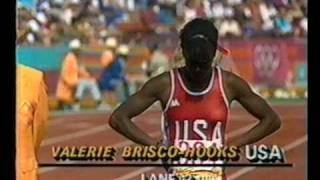 1984 LA Olympics 200m semi Finals - Kathy Cook