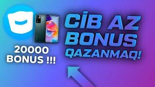 Cib.az - da bonus qazanaraq hədiyyələr əldə etmək! Telefon Qazanmaq! Cib.az bonus artırmaq!