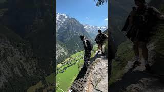 Beautiful BASE Jump in Switzerland