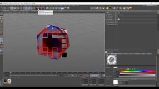 Randomly Change Polygon Colors C4D Quick Tip