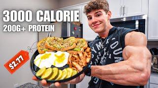 BUDGET FRIENDLY DAY OF EATING TO GET JACKED (Prices Included)