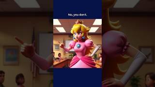 Princess Peach Takes Matters Into Her Own Hands.. #shorts #memes