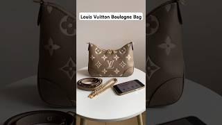 Louis Vuitton Boulogne Bicolor Monogram Empreinte Leather #bag #luxurybag #luxury #louisvuitton