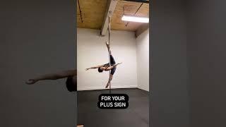 How to do a Plus Sign // Pole Dance Tutorial #poledance #polefitness