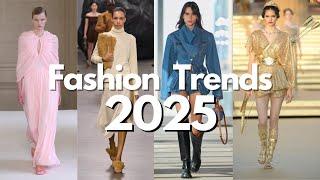 THE 10 BIGGEST FASHION TRENDS of 2025 YOU WILL SEE EVERYWHERE!