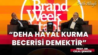 "Deha hayal kurma becerisi demektir" / Prof. Dr. Celal Şengör & Fatih Altaylı - Teke Tek Bilim