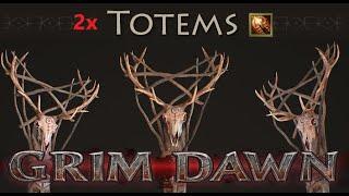 GRIM DAWN-Callagadra x Wendigo Totems Archon Build | Dark One Set | September 2024