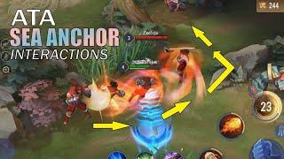 ATA SEA ANCHOR - Abilities interactions - Arena of Valor (AOV) - Liên Quân