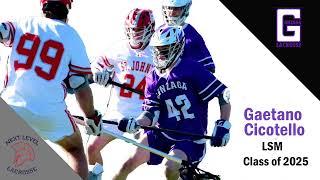Gaetano Cicotello - LSM - Class of 2025 (Freshman Year - Spring 2022)