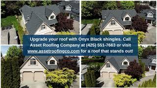 Revitalize Your Roof with Onyx Black Shingles by Asset Roofing Company