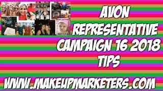 Avon Representative Campaign 16 2018 Tips
