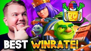 TOP 3 BEST 20 WIN CHALLENGE DECKS IN CLASH ROYALE!