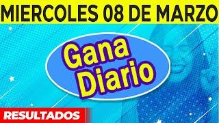 Resultado de Gana Diario del Miércoles 8 de Marzo del 2023