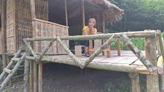 Taking care of the vegetable garden, making simple wooden railings - Loan bushcraft