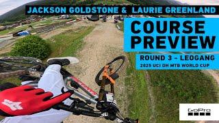 GoPro: Jackson Goldstone Follows Teammate Laurie Greenland in Leogang '25 UCI DH MTB World Cup