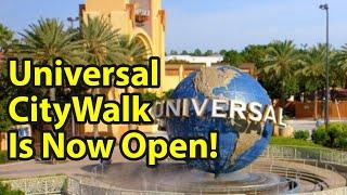 Universal Orlando Partial Reopens Citywalk | See The New Normal