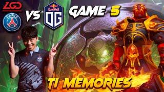 [TI8 Memories] ANA Ember Spirit - OG vs LGD game 5 - Dota 2 The International 2018