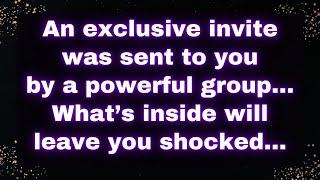  An Exclusive Invite Was Sent to You by a Powerful Group! What’s Inside Will Leave You Shocked! ️