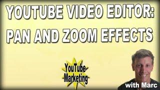 Youtube Video Editor: Pan and Zoom