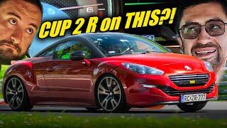 WHY?! The MOST EXPENSIVE TIRES on Peugeot RCZ R! // Nürburgring