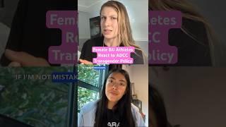 ADCC Trans Athlete Policy: Female BJJ Athlete Amanda Bruse reacts #shorts |  Women’s Jiu Jitsu