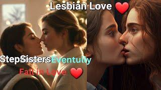 Step Sisters Who Used To Hate EachOther Fall in Love ️ | A Very Beautiful Lesbian Love ️ Story