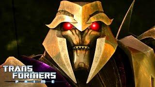 Transformers: Prime | Megatron on the Scene! | Animation | Mini Movie | Transformers Official