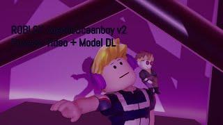 【ROBLOX x MMD】ROBLOX AngelicOceanboy v2 Preview Video 【+Model DL】