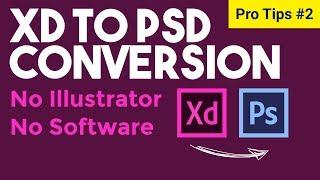 Adobe XD Pro Tips -2 | XD to PSD convert | Learn Adobe XD in Hindi | UI/UX Designing in hindi