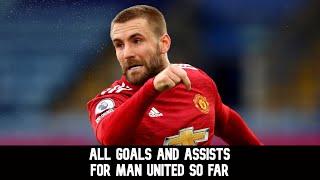 Luke Shaw / All Goals and Assists for Manchester United so far