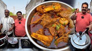 मदन जी साथ विनोद ने कुकर में किया कमाल | गोनेर गाँव में मटन बाटी | GONER COOKER MUTTON IN JAIPUR