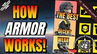 Which Armor is Best? How Armor Works & Armor Passive Tierlist for Helldivers 2