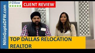 Home Buyer testimonial Goraya Dallas Top Real Estate Agent -  Dallas Relocation Specialist Realtor