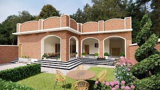 Single floor house design | 1 Kanal house Architectural 3D design | 3D House Architectural design