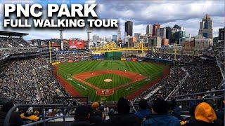 Walking Tour of one of MLB's most scenic ballparks!! FULL Tour of PNC Park in Pittsburgh