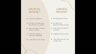 Examples of growth mindset. Daily tips to get unstuck in life! Follow for more #lifelessons