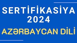 SERTİFİKASİYA 2024 | İBTİDAİ SİNİF | 10 SUALLIQ SINAQ | AZƏRBAYCAN DİLİ