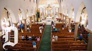 The Catholic Diocese of Fort Worth holds in-person mass starting this weekend