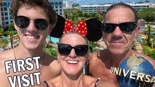 This Disney Family's FIRST VISIT to Universal Orlando! Honest Review