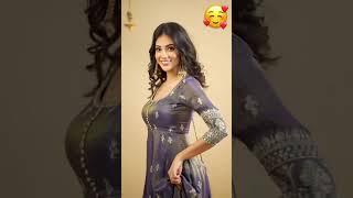 Lavendar Sitara Embroidered Slit Kurta Lehenga Set in Simmer Silk