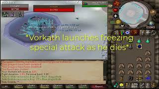 The easiest way to do the "Zombie Destroyer" Elite Combat Task at vorkath #osrs