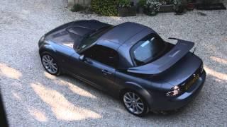 Mazda MX5 Miata Power Retractable Hardtop opening & closing