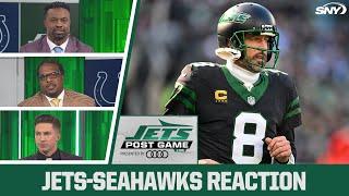 Bart Scott, Willie Colon, and crew react to Jets' loss to Seahawks | Jets Post Game Live | SNY