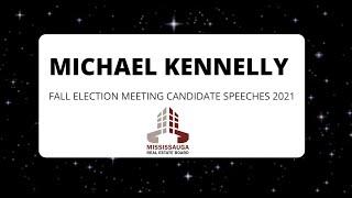 Michael Kennelly - Candidate Speech 2021 AGM Election